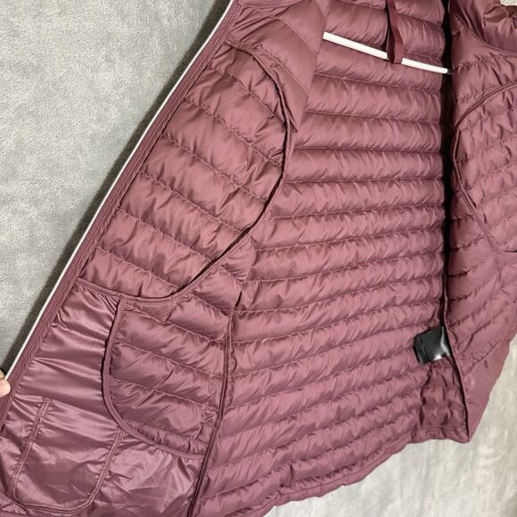 Lululemon Pack It Down Vest Rose Dusty Pink Women Size 4 Puffer Full Zip Pockets - Picture 9 of 11
